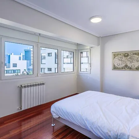 Апартаменты Earra - Casa Damatxo, Terraza, 1 Minuto A La Playa, Zona Tranquila Зараутц